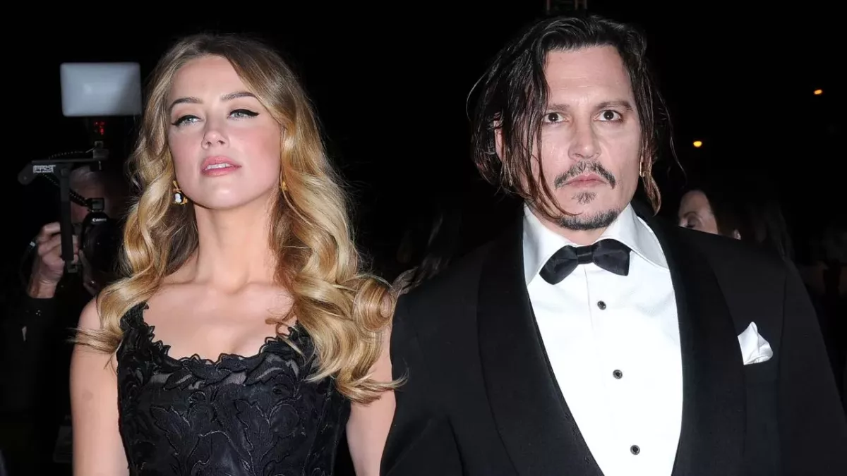Amber Heard and Johnny Depp