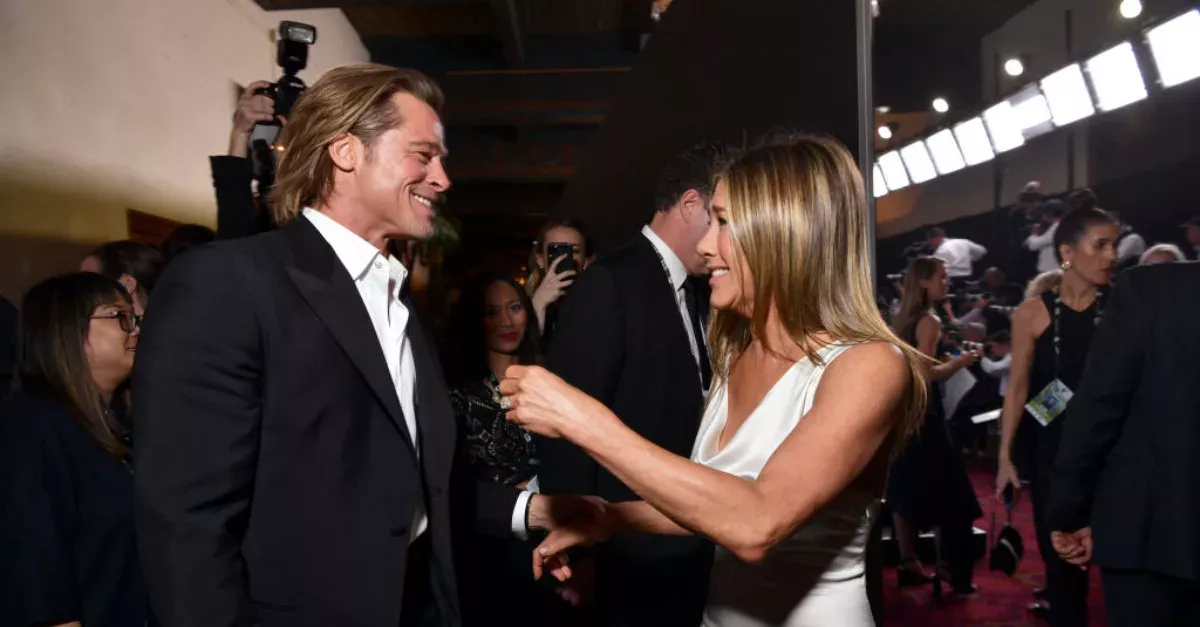 Brad Pitt And Jennifer Aniston Send The Internet Wild With SAG Awards Reunion
