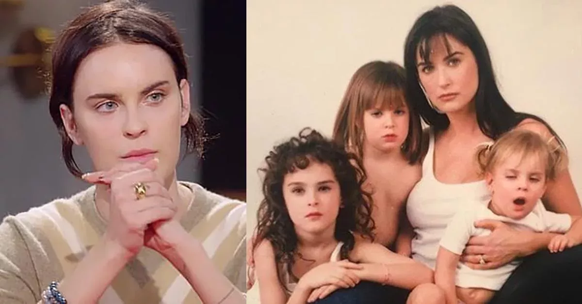 Demi Moore's Daughters Recall Terrible Childhood Memories