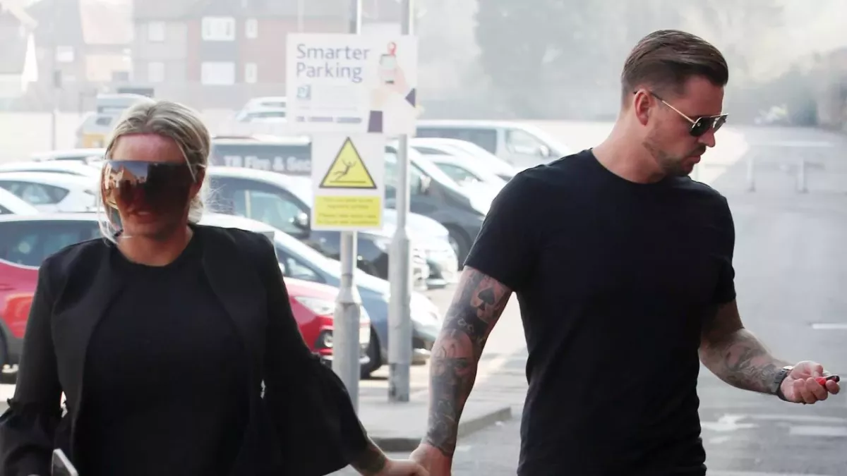 Katie Price on a vacation with Carl Woods