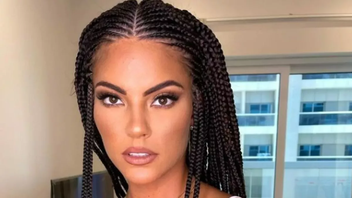 Rebecca Gormley accused of cultural appropriation again as she shows off braided hair