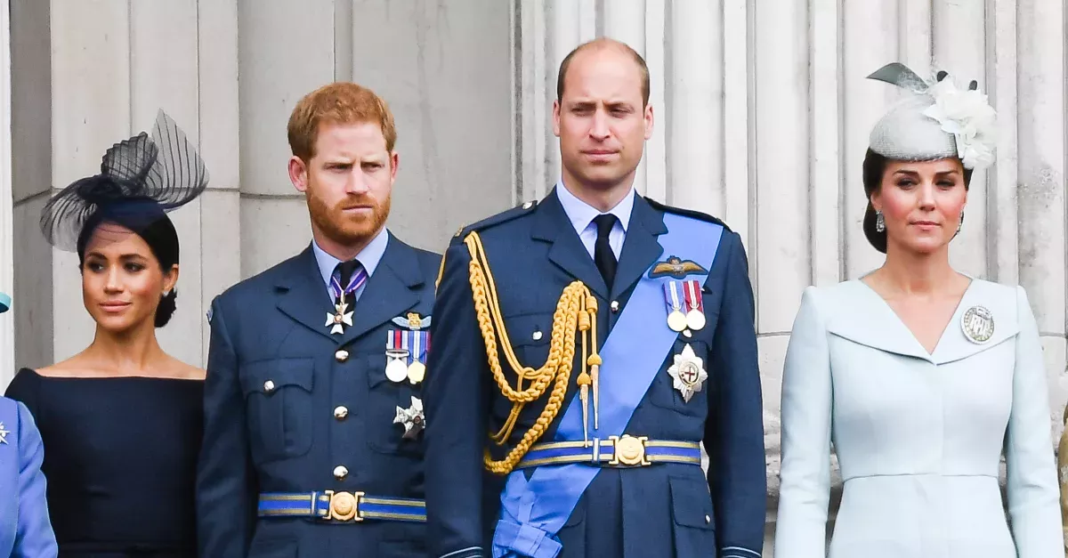 Meghan Markle, Prince Harry, Prince William and Kate Middleton