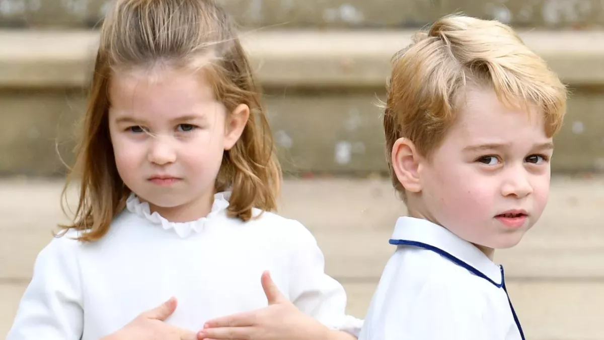 Prince George and Princess Charlotte