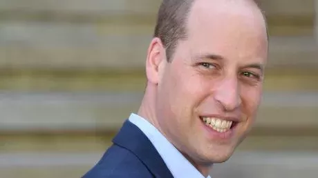 Prince William's body language, in a picture taken at Archie's christening, raised a lot of eyebrows.