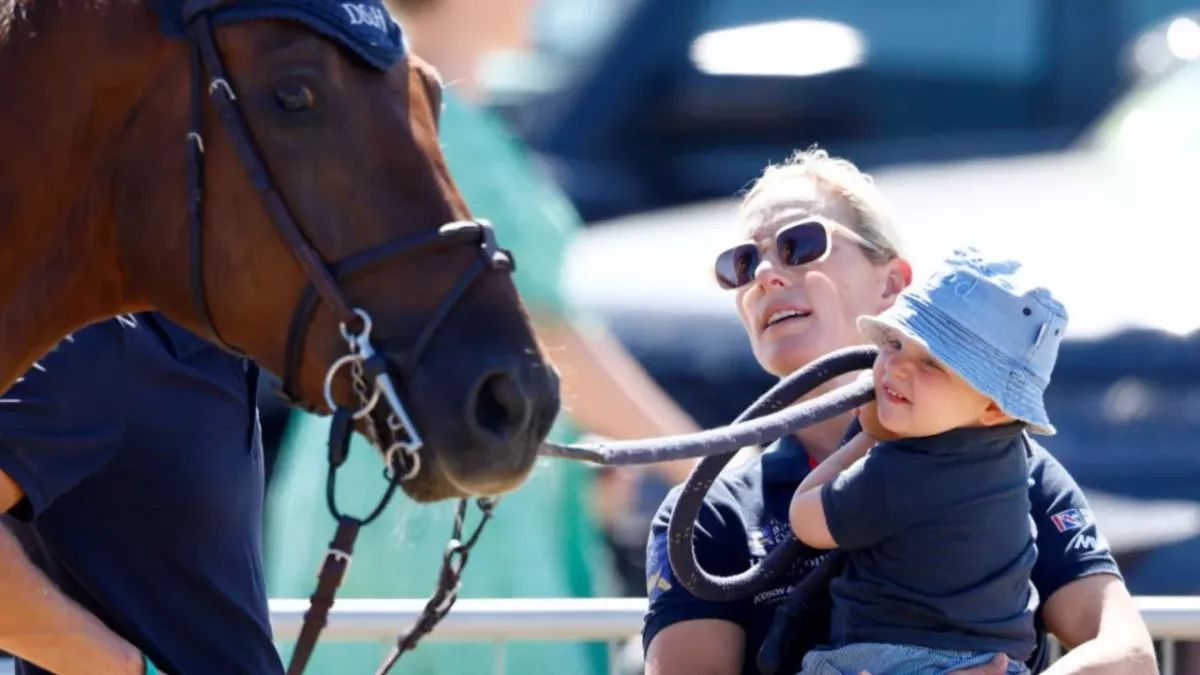 Zara Tindall’s son Lucas catches on to his Royal lineage 