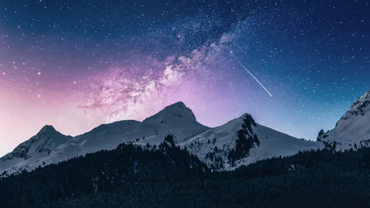 Leonids shooting star shower November astronomy