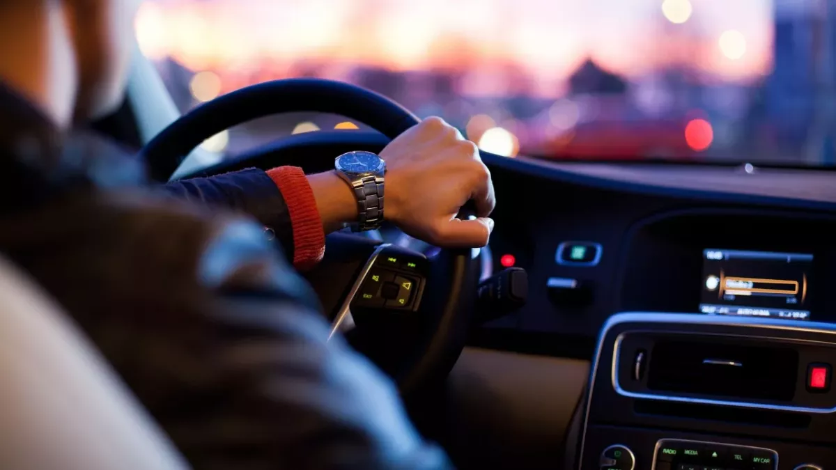 music listening driving car radio