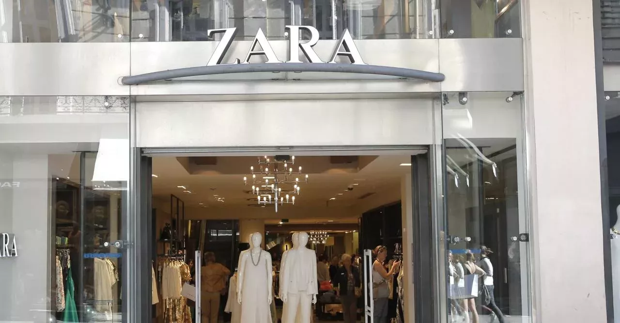 This Zara dress can be had for less than £10, and it suits all body types!