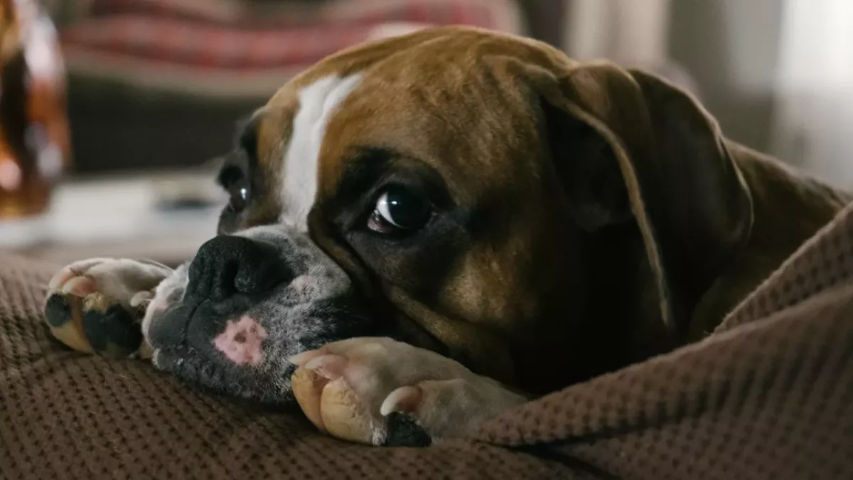 This neglected puppy no fur was dumped in the blistering cold right before Christmas