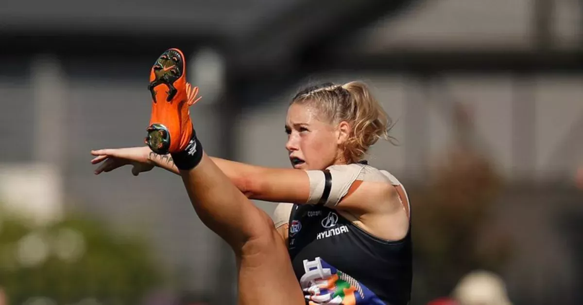 This Photo Of An Australian Football Player 