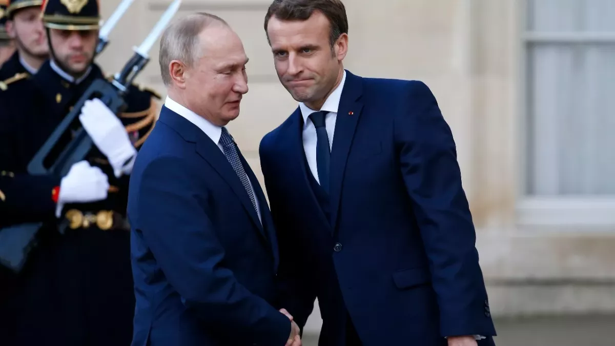 Vladimir Putin told France's Emanuel Macron the shocking way he could win in Ukraine