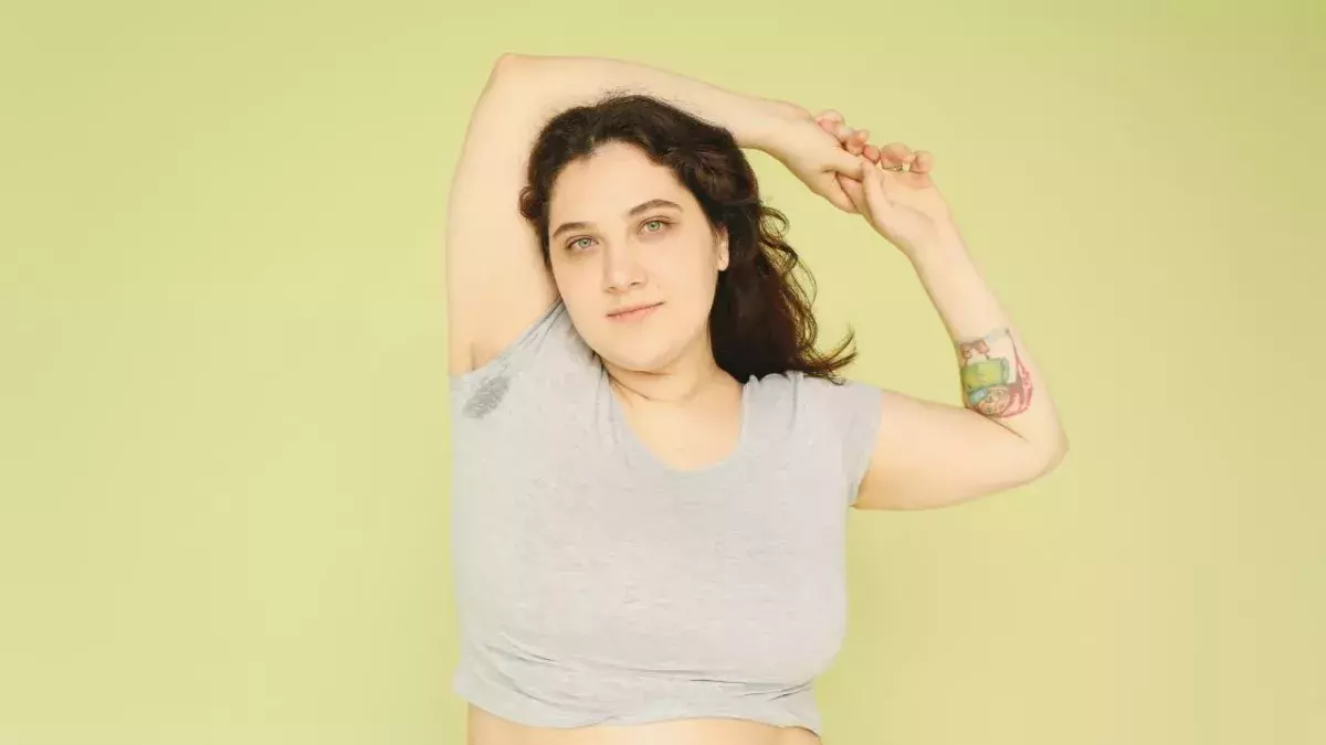 Sweaty armpits