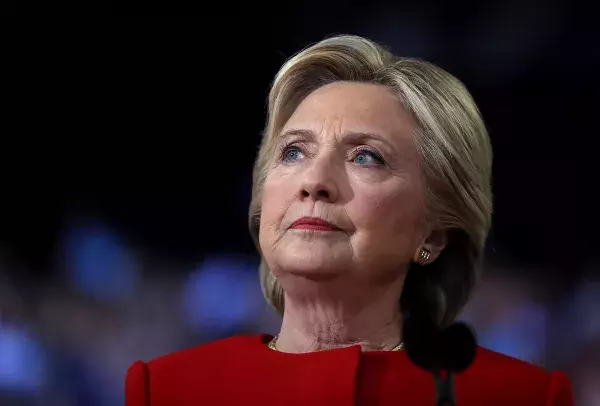 Democratic candidate Hillary Clinton