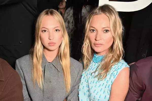 Kate Moss and Lila Moss 