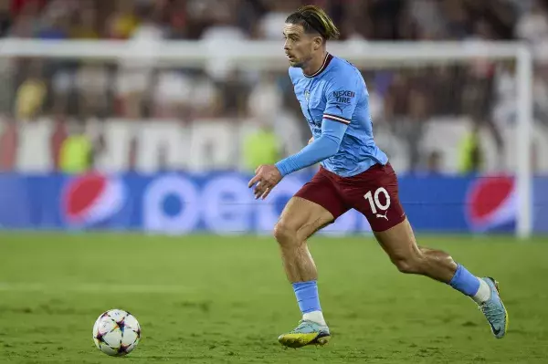 Well regarded for his passes and assists, Manchester City midfielder Jack Grealish earns £300k a week.