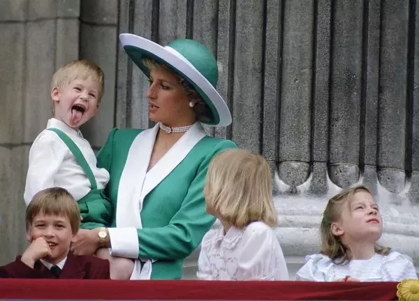 She looks more like her uncle Prince Harry!