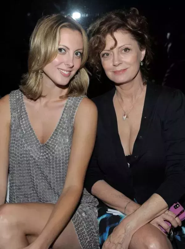 Susan Sarandon and Eva Amuri