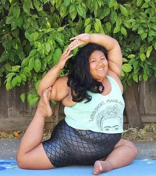 She has over 65,000 social network followers and isn't afraid to show off her body