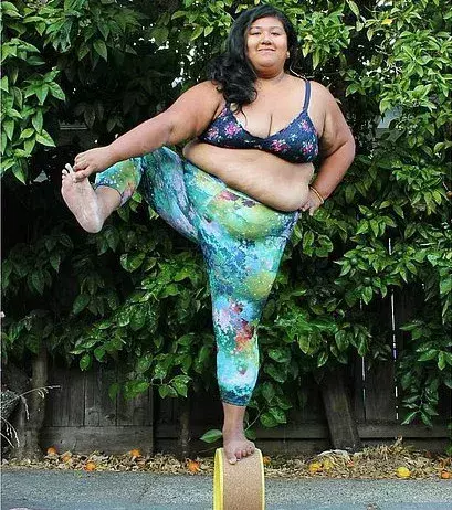 Yoga has helped her gain self-confidence and acceptance in life