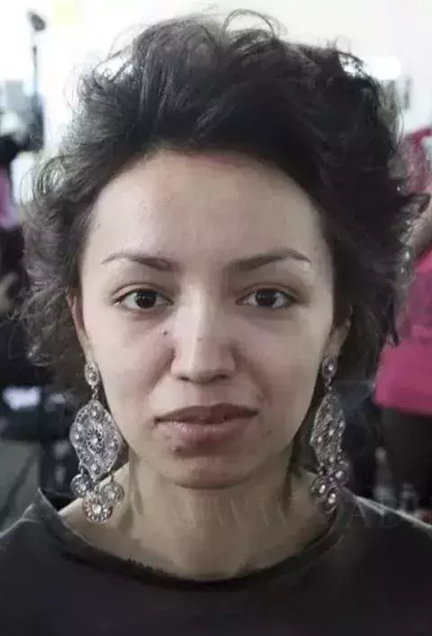 After that comes foundation, lipstick and concealer