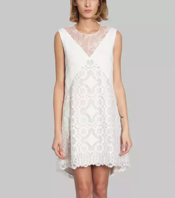 Civil ceremony wedding dress: Alexis Mabille, £742