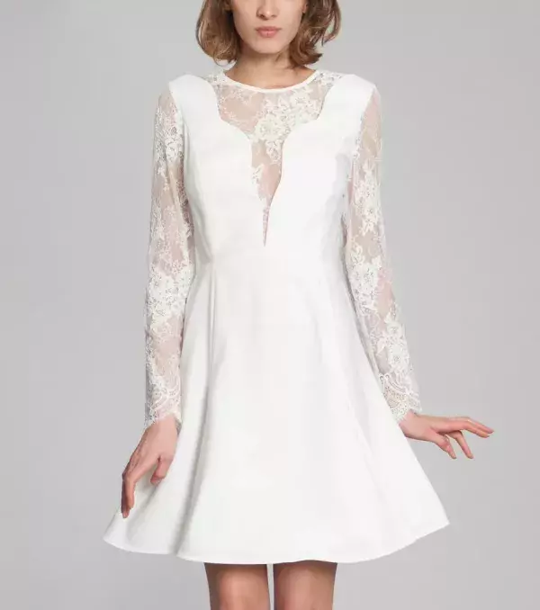 Civil ceremony wedding dress: Harpe, Romy, £310