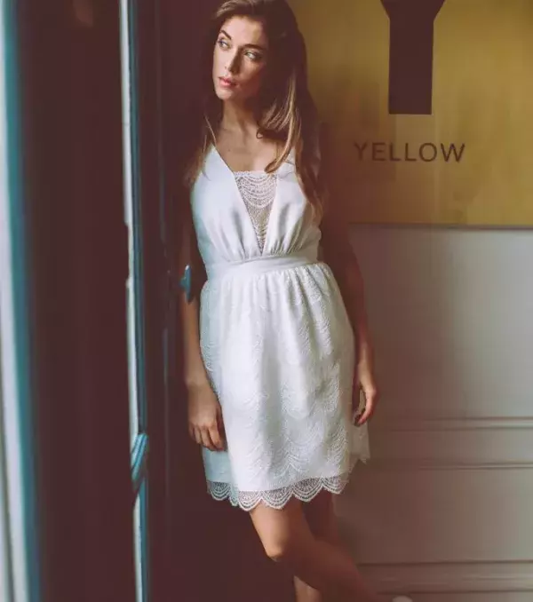 Civil ceremony wedding dress: LoraFolk, Billie, from £884