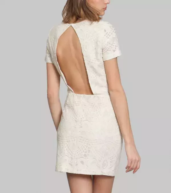 Civil ceremony wedding dress: Sessun, Jaja, £150