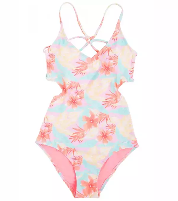 Pepe Jeans sells this beautiful pastel floral one piece suit! It's perfect for any occasion!