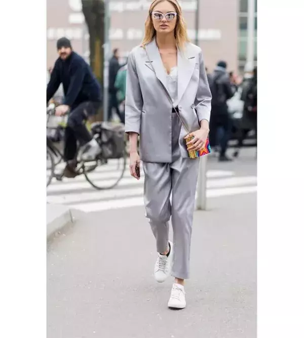 Silver suit @Pinterest