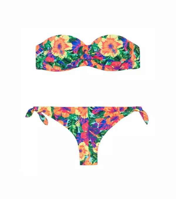 Want to stand out with bright neon colours? This suit is for you - it's from Bershka.