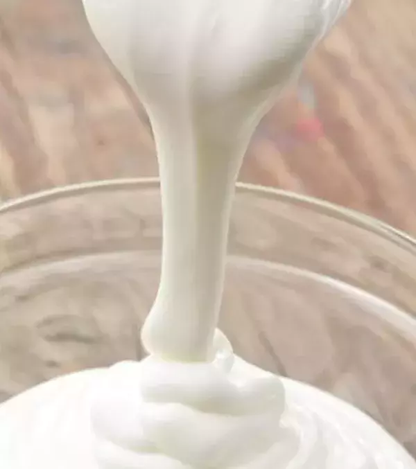 Cream: Creams are all naturally white and the higher the fat content then the more yellow it will be.