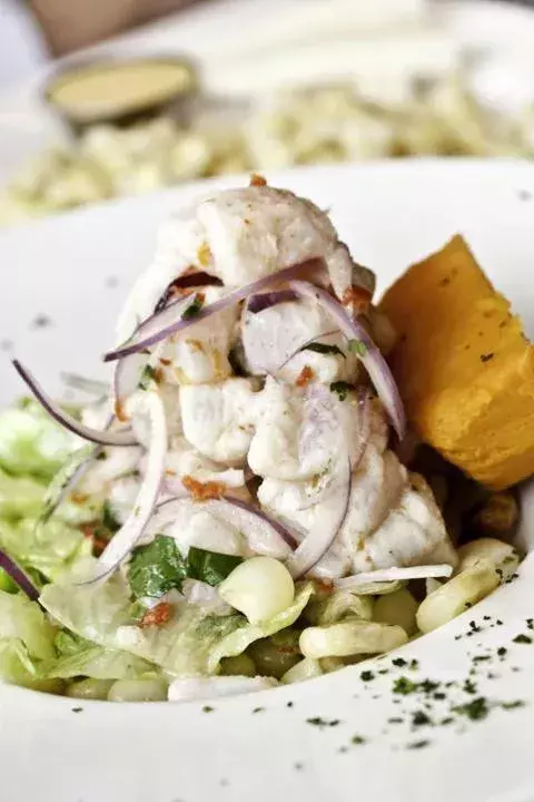 Fish ceviche                             