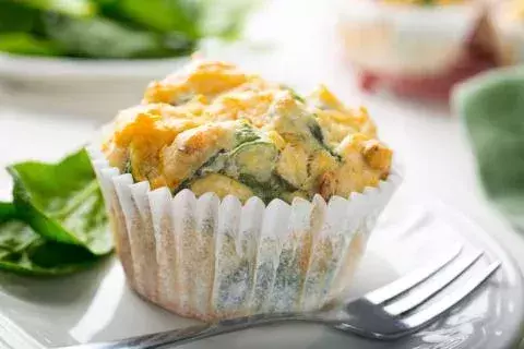 Small vegetarian muffins           