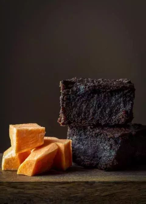 Sweet potato brownies                               
