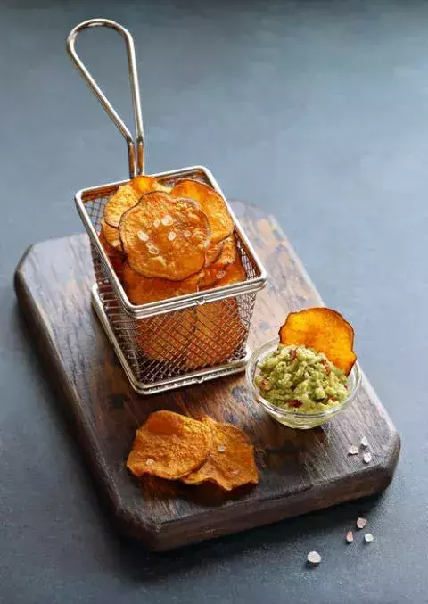 Sweet potato chips                         