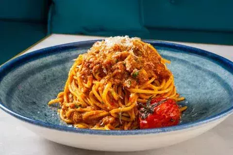 Tuna and tomato pasta      