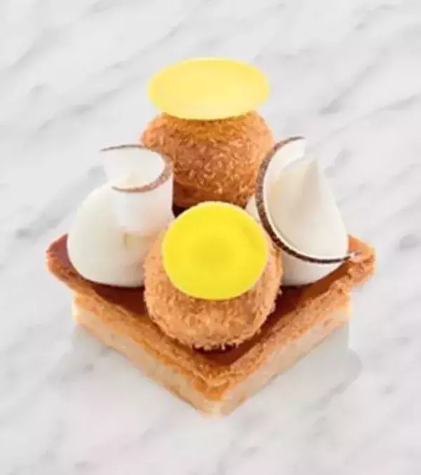 The unique island flavours! Full of coconut and passion fruit!