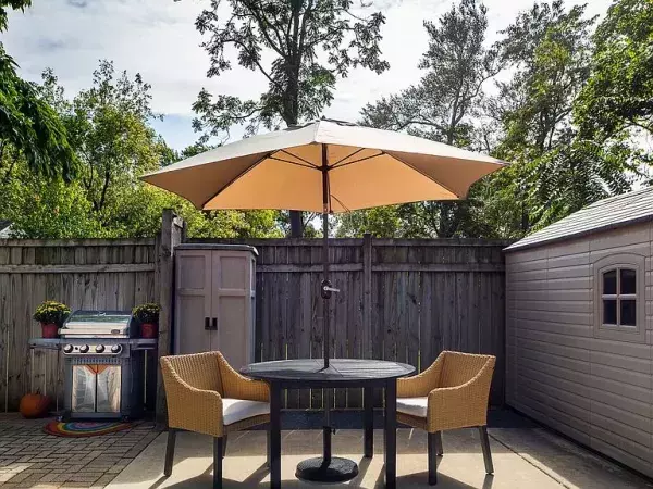 The patio