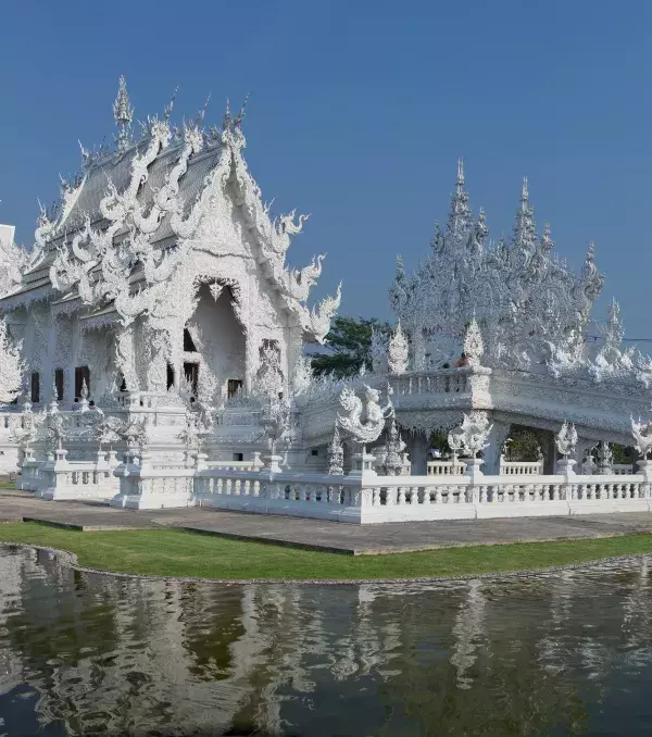 The Temple of Wat Rong Khun (Thailand)